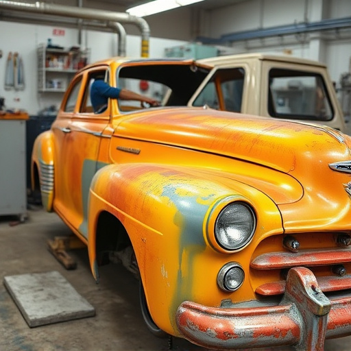 vehicle restoration process