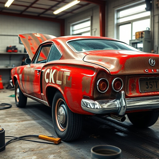 vehicle restoration process