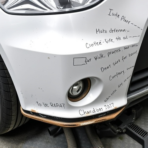 car bumper repair
