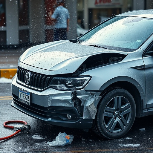 car crash damage