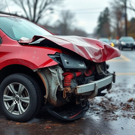 car crash damage