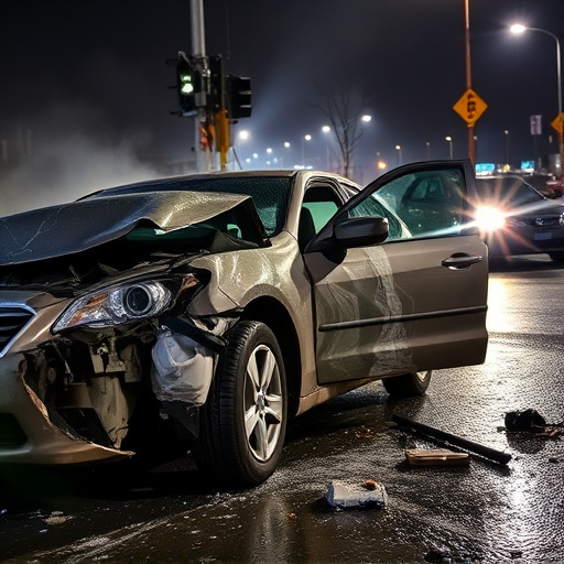 car crash damage