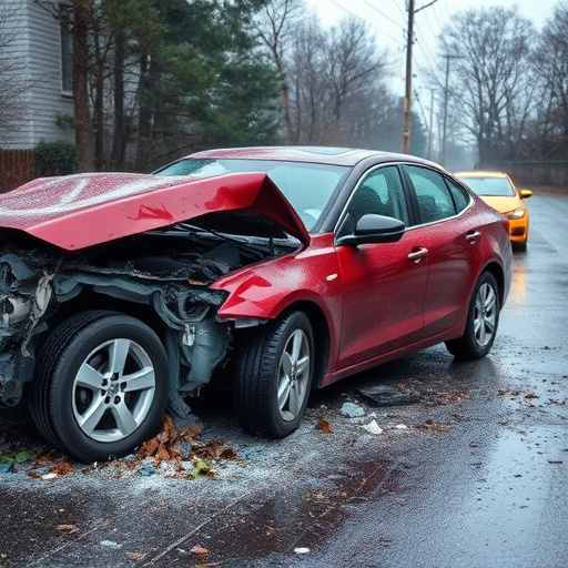 car crash damage