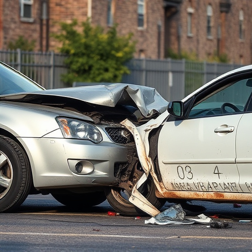 car crash damage