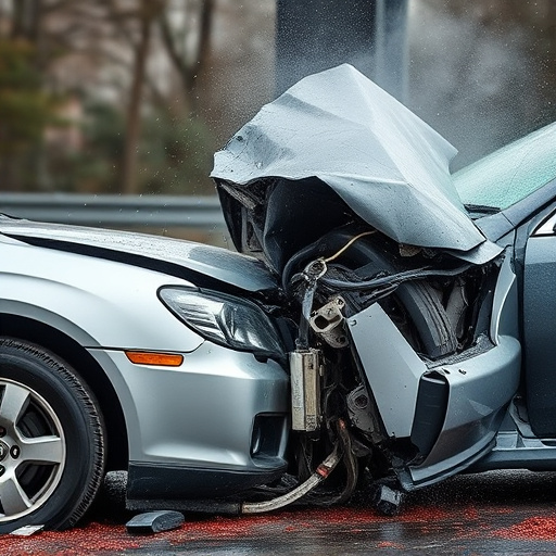 car crash damage