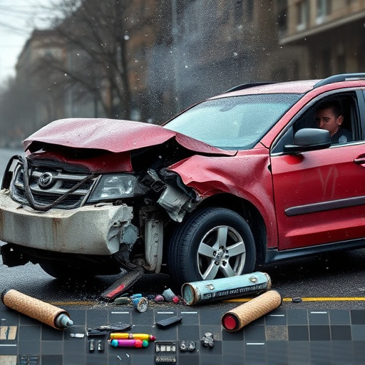 car crash damage