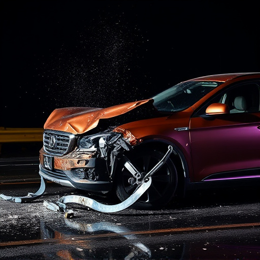 car crash damage