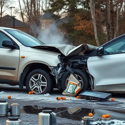 car crash damage