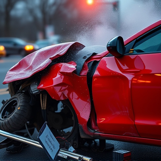 car crash damage