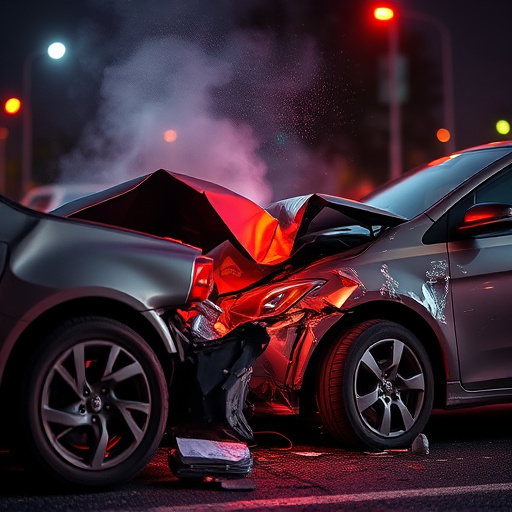 car crash damage