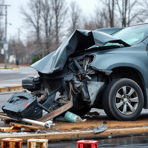 car crash damage