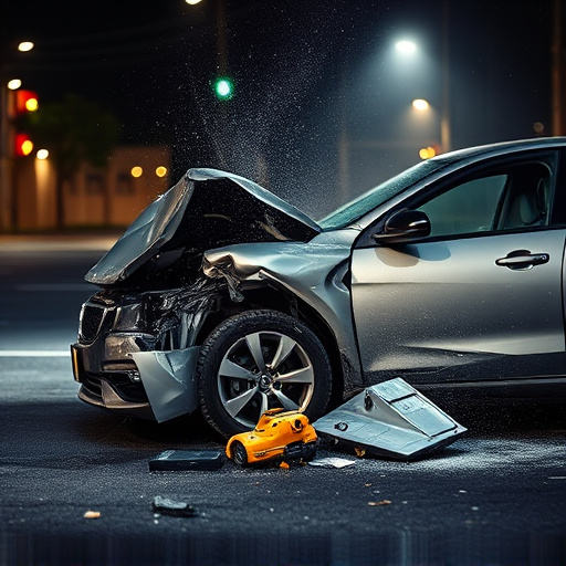 car crash damage