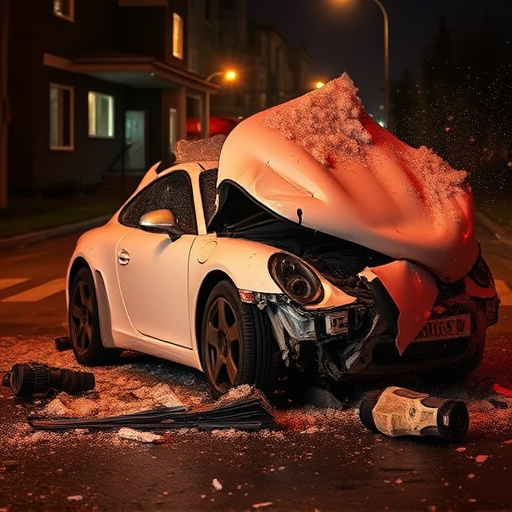car crash damage