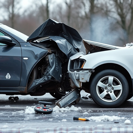 car crash damage