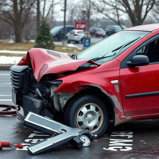 car crash damage