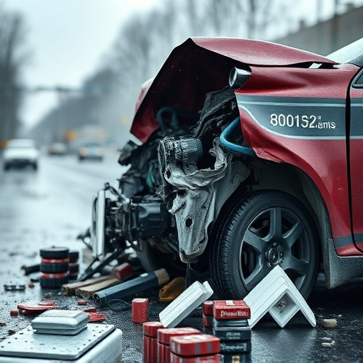 car crash damage