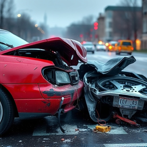 car crash damage