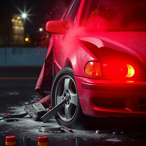 car crash damage