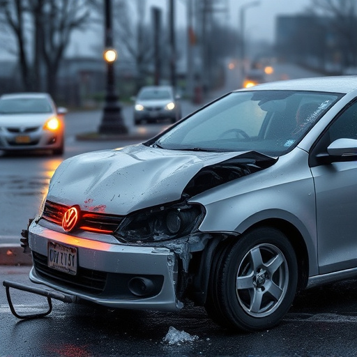 car crash damage