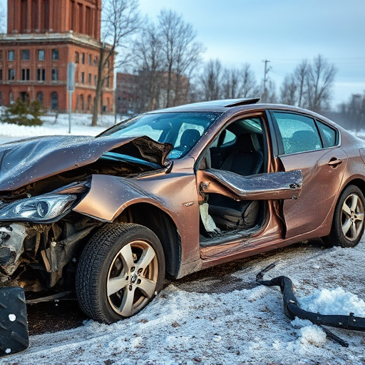 car crash damage
