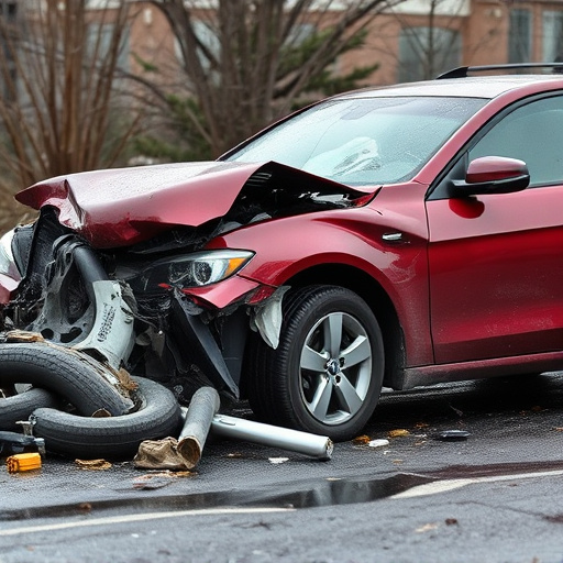 car crash damage
