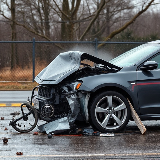 car crash damage