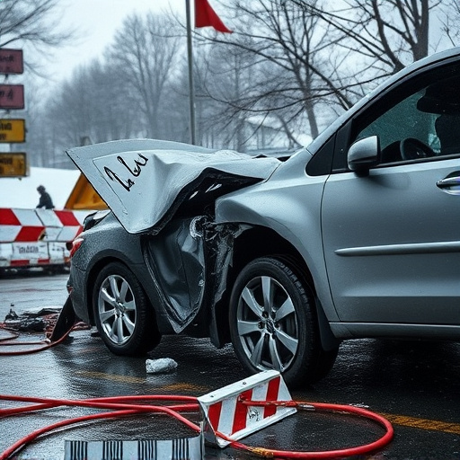 car crash damage