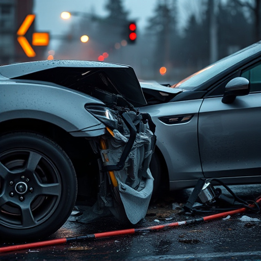 car crash damage