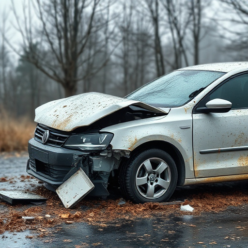 car crash damage