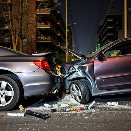 car crash damage