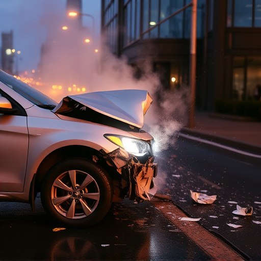 car crash damage