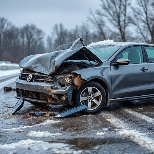 car crash damage