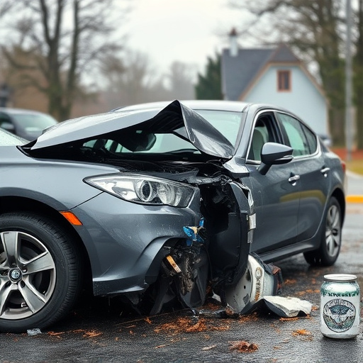 car crash damage
