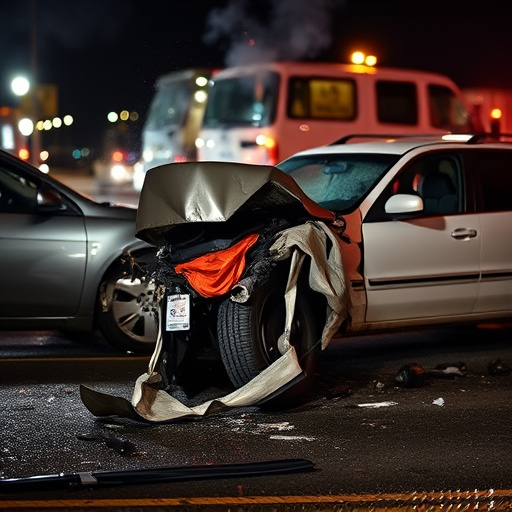 car crash damage