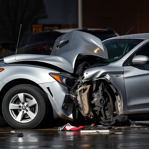 car crash damage