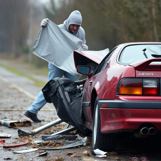 car crash damage