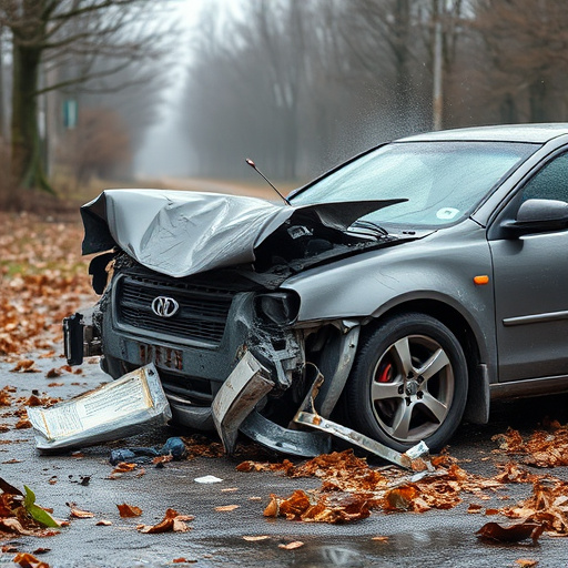 car crash damage