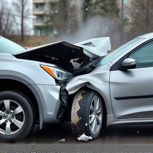 car crash damage