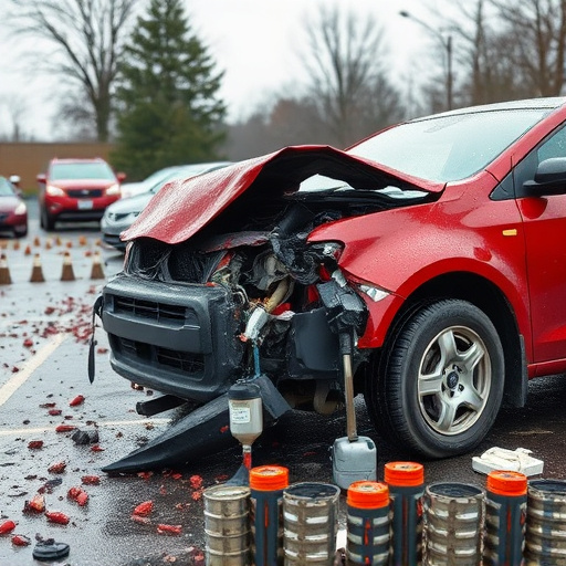 car crash damage