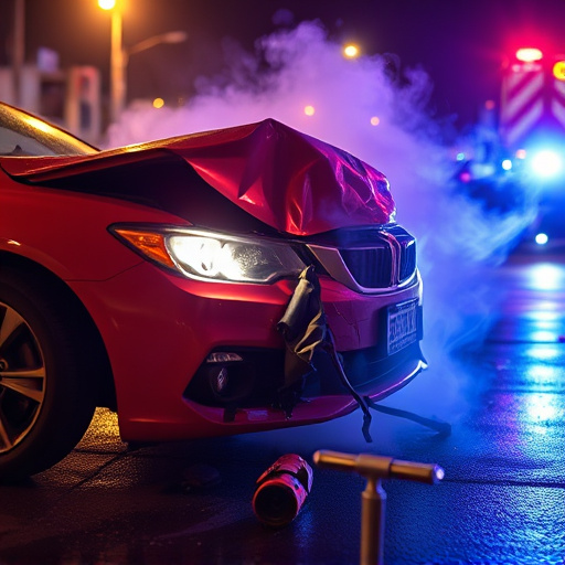 car crash damage