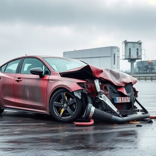 car crash damage