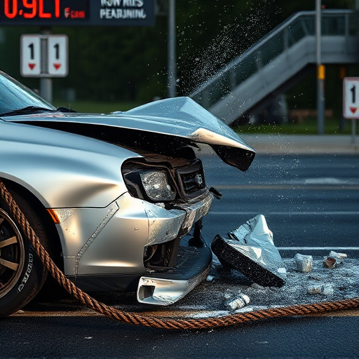 car crash damage