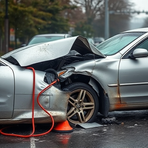car crash damage