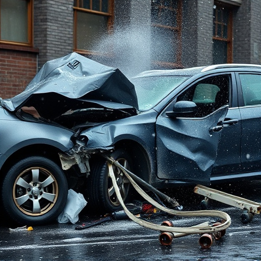car crash damage