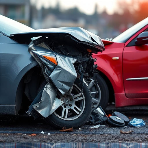 car crash damage
