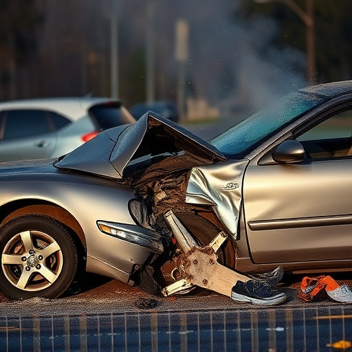 car crash damage
