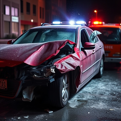 car crash damage