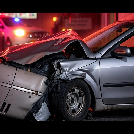 car crash damage