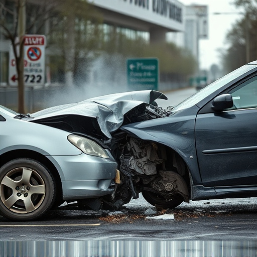 car crash damage