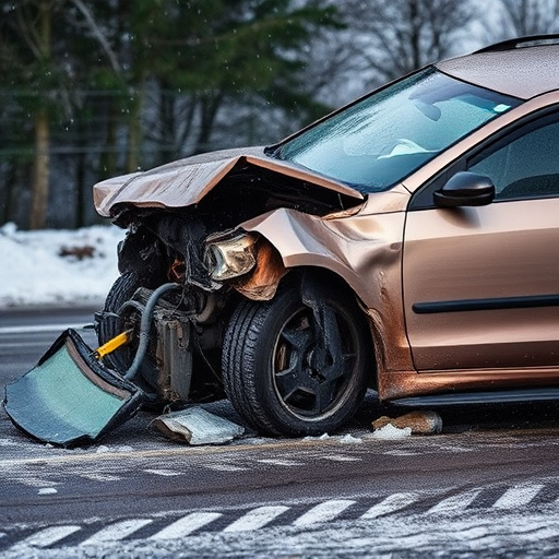 car crash damage